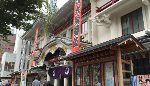 Minúsculo santuario situado en el teatro Kabukiza